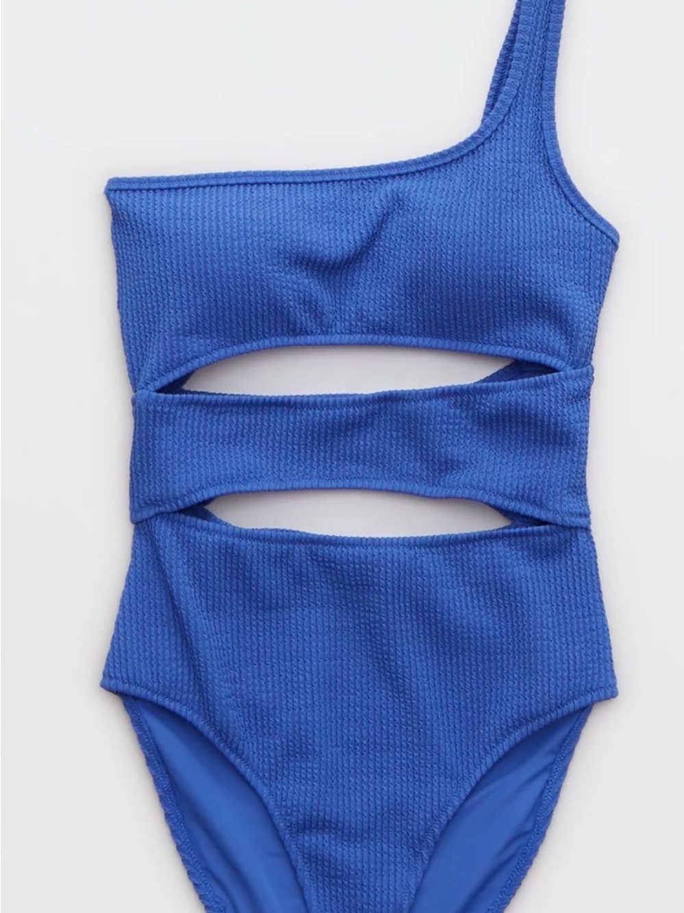 Aerie women’s One-Shoulder Cutout Swimsuit 🩱 size XL.